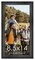 8.5x14 Wide Barnwood Picture Frame with UV-Resistant Acrylic & Acid Free Backing, Available in 6 Paint Finishes - Grey, Brown, White, and Black